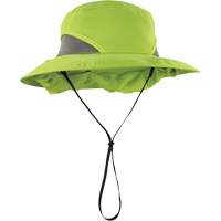 Chill-Its 8934 Ranger Hat with Neck Shade, Small/Medium, Hi-Vis Lime O-Max