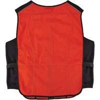 Veste de refroidissement &agrave; changement de phase l&eacute;g&egrave;re Chill-Its 6255 (veste seulement), Petit/Moyen, Orange O-Max
