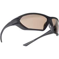 Assault Ballistic Protection Sunglasses, Brown Lens, Anti-Fog/Anti-Scratch, ANSI Z87+ O-Max