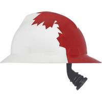 Casque de protection V-Gard &agrave; fentes s&eacute;rie Canadian Freedom, Suspension Rochet, Non ventil&eacute; O-Max
