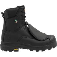 Bottes de travail Vulcan avec protecteur m&eacute;tatarsien &agrave; l'ext&eacute;rieur, Cuir, Taille 5, Imperm&eacute;able O-Max