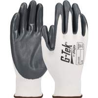 Gants en tricot sans couture G-Tek &eacute;conomiques, T-petit, R&ecirc;vetement Nitrile, Calibre 13, Enveloppe en Nylon O-Max