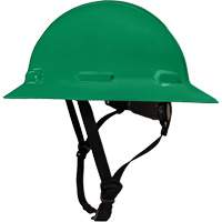 Casque de s&eacute;curit&eacute; &agrave; bordure compl&egrave;te LIDGUARD avec mentonni&egrave;re, R&eacute;pond aux normes CSA type 1, Suspension Rochet, Ventil&eacute; O-Max