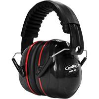 Cache-oreille SEALTEC de s&eacute;rie 500 avec bras doubles en acier inoxydable, Bandeau repliable, 26 dB NRR dB O-Max