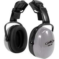Cache-oreille di&eacute;lectrique en plastique de s&eacute;rie 600 SEALTEC avec bras doubles, Fixation pour casque, 24 dB NRR dB O-Max