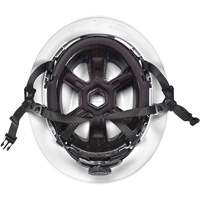 V-Gard H2&reg; Full Brim Safety Helmet, Ratchet Suspension, Non-Vented O-Max