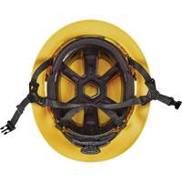 V-Gard H2&reg; Full Brim Safety Helmet, Ratchet Suspension, Non-Vented O-Max
