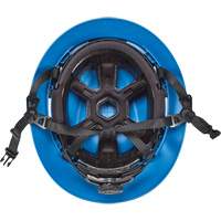 V-Gard H2&reg; Full Brim Safety Helmet, Ratchet Suspension, Non-Vented O-Max