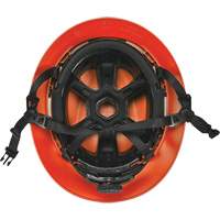 V-Gard H2&reg; Full Brim Safety Helmet, Ratchet Suspension, Non-Vented O-Max