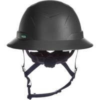 V-Gard H2&reg; Full Brim Safety Helmet, Ratchet Suspension, Non-Vented O-Max