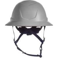 V-Gard H2&reg; Full Brim Safety Helmet, Ratchet Suspension, Non-Vented O-Max