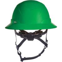 V-Gard H2&reg; Full Brim Safety Helmet, Ratchet Suspension, Non-Vented O-Max
