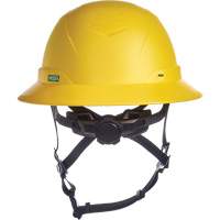 V-Gard H2&reg; Full Brim Safety Helmet with Mips&reg; Safety System, Ratchet Suspension, Non-Vented O-Max