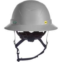 V-Gard H2&reg; Full Brim Safety Helmet with Mips&reg; Safety System, Ratchet Suspension, Non-Vented O-Max