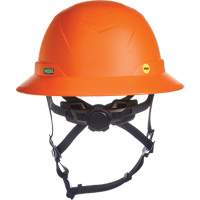 V-Gard H2&reg; Full Brim Safety Helmet with Mips&reg; Safety System, Ratchet Suspension, Non-Vented O-Max