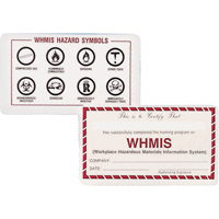 Cartes de portefeuille SIMDUT O-Max