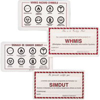 Cartes de portefeuille SIMDUT O-Max