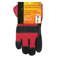 Superior Warmth Winter-Lined Fitters Gloves, Large, Split Cowhide Palm, Thinsulate Inner Lining O-Max