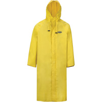 Hurricane Flame Retardant/Oil Resistant Rain Suits - 48" Coat, 5X-Large, Yellow O-Max