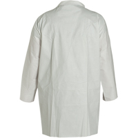ProShield&reg; 60 Lab Coat, Microporous/Polypropylene, White, Medium O-Max