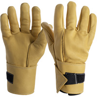 Vibration Protective Air Glove&reg;, Size X-Small, Grain Leather Palm O-Max