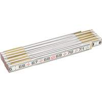 Red End&reg; Flat Reading Rule, 6' L, Wood O-Max
