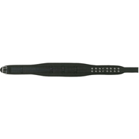 5" Wide Padded Comfort Belt, Canvas, Black O-Max