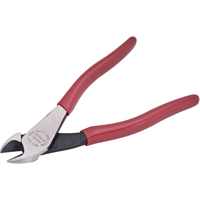 High-leverage Diagonal Cutting Pliers, 8-1/16" L O-Max