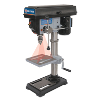 Perceuses &agrave; colonne avec laser, 10", Mandrin 1/2", 3050 tr/min O-Max