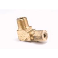 Compression Elbows 90° - Tube to Male Pipe, 1/8" x 1/8" O-Max