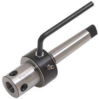 Adaptateur de queue &agrave; c&ocirc;ne Morse avec induceur de lubrifiant O-Max