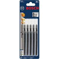 Jigsaw Blade, High-Carbon Steel, T-Shank, 4-5/8" L, 8-12 TPI O-Max