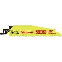 King Cut Reciprocating Blade, Bi-Metal, 10-14 TPI, 12" L x 1" W O-Max