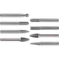 AllSteel Carbide Burr Set, 8 Pieces O-Max