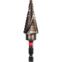 Foret &eacute;tag&eacute; #4 Shockwave Impact Duty, 3/16" - 7/8", Incr&eacute;ments de 1/16", Titane O-Max