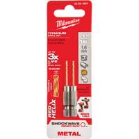 Foret Shockwave, 1/16", Titane, Cannelure 5/8", Pointe de 135° O-Max