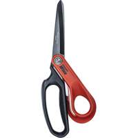 Heavy-Duty Titanium Coated Tradesman Shears, 10", Rings Handle O-Max