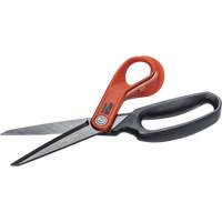 Heavy-Duty Titanium Coated Tradesman Shears, 10", Rings Handle O-Max