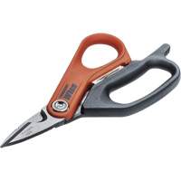 Electrician's Data Shears, 6", Rings Handle O-Max
