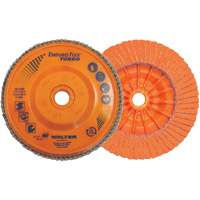 Disque &agrave; lamelles Enduro-Flex Turbo, 4-1/2" x 5/8"-11, Grain 36/60 O-Max
