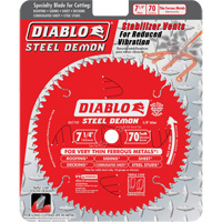 Steel Demon Cutting Saw Blade, 7-1/4", 70 Teeth, Metal Use O-Max
