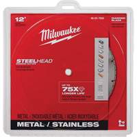Lame &agrave; tronçonner au diamant Steelhead, 12", Pour M&eacute;tal O-Max