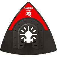 20-Grit Universal Fit 3-1/2" Oscillating Sanding Plate O-Max