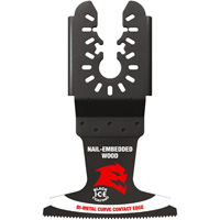 Demo Demon 2-1/2" Universal Fit Bi-Metal Oscillating Blades for Nail-Embedded Wood O-Max