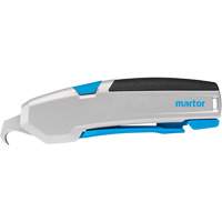 Secupro 625 Retractable Safety Knife with Hook Blade, 16 mm, Heavy-Duty, Aluminum Handle O-Max