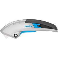 Secupro Martego Retractable Safety Knife, 9 mm, Ceramic, Heavy-Duty, Aluminum Handle O-Max