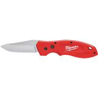 FASTBACK Smooth Folding Pocket Knife, 7-3/4" Blade, Stainless Steel Blade, Metal Handle O-Max