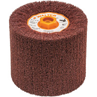 Blendex Surface Conditioning Drum, 4-1/2" Dia. x 4" W, 5/8"-11 Arbor, Medium Grit O-Max