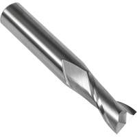 Fraise en bout carr&eacute;e 30° S108, 1/4" dia., 2-1/2" lo, 2 cannelures, 1/4" tige, Carbure O-Max