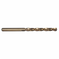 Foret long, 1/16", Acier rapide au cobalt, Cannelure 1-3/4", Pointe de 135° O-Max